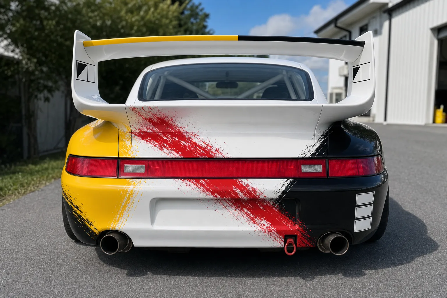 911 Livery Concept Rear