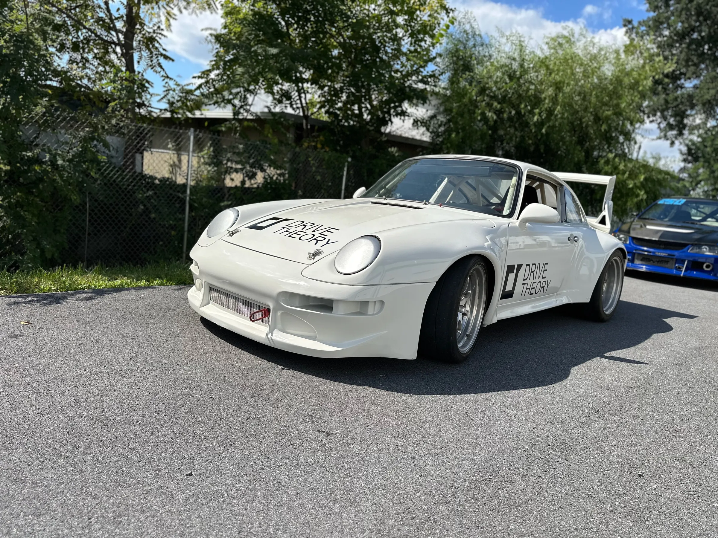 911 Race Car Front Three Quarter